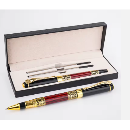 Coffret stylo élégant avec 2 recharges | Idée cadeau