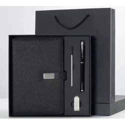 Coffret carnet, stylo et clé USB | Idée cadeau