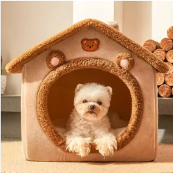 Niche cocoon pour chat et petit chien | Couchage douillet