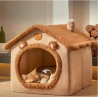 Niche cocoon pour chat et petit chien | Couchage douillet