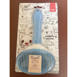 Brosse autonettoyante chien et chat | Poils morts