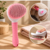 Brosse autonettoyante chien et chat | Poils morts